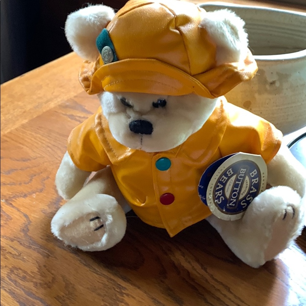 Brass Button Bear
